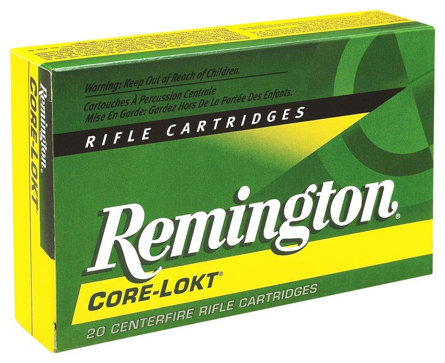Remington .270 WSM Core-Lokt 130 grain Jacketed Soft Point ammunition