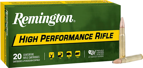 Remington .35 Whelen High Performance Rifle 250 grain Jacketed Soft Point ammunition