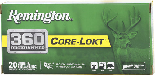 Remington Core-Lokt Soft Point Core Lokt 200 Grain .360 Buckhammer 2200 fps 047700660905