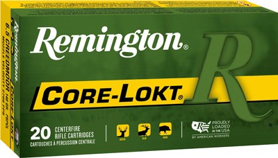 Remington Core-Lokt Pointed Soft Point 140 Grain 6.5mm Creedmoor 2700 fps 047700478807