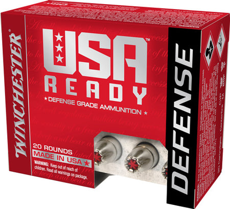 Winchester USA READY DEFENSE Ready Hex Vent Hollow Point 170 Grain 10mm Auto 1250 fps 020892231177
