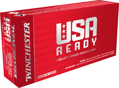Winchester USA Ready Ready Open Tip Range 62 Grain .223 Remington 3065 fps 020892226548