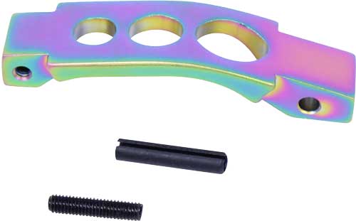 Guntec AR15 Trigger Guard Enhanced Rainbow PVD Finish