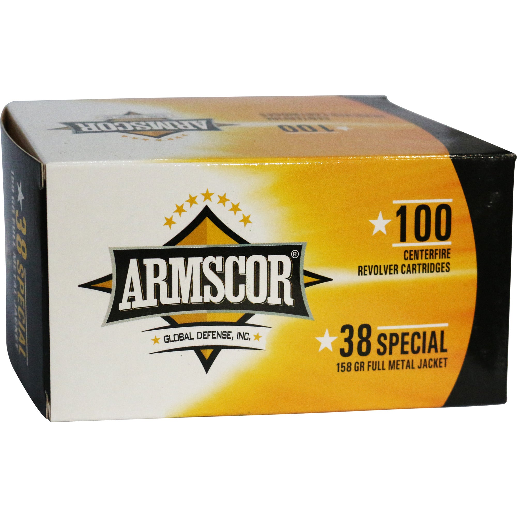 ARMSCOR .38 Special 158 gr Full Metal Jacket (FMJ)