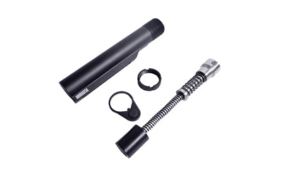 Armaspec AR-15 SRS-C Buffer Tube Kit Gen 4 with Endplate and Castle Nut, Black ARM263-C