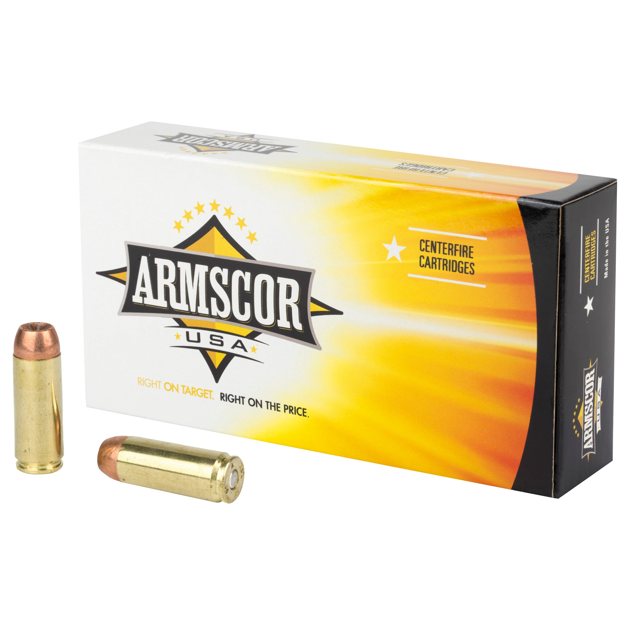 Armscor .50 AE Competition 300 grain Hornady XTP Hollow Point ammunition