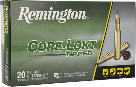 Remington Core-Lokt Tipped Core Lokt Tipped Polymer Tip 129 Grain 6.5mm Creedmoor 2945 fps 047700410906