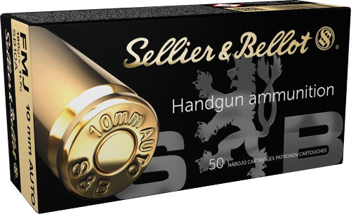 Sellier & Bellot 10MM FMJ 180gr Ammunition