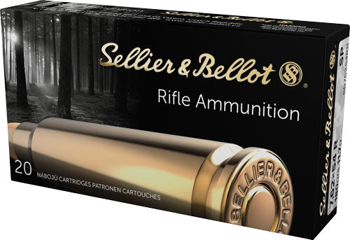 Sellier and Bellot 7.62x54mmR Rifle 180 grain Soft Point ammunition