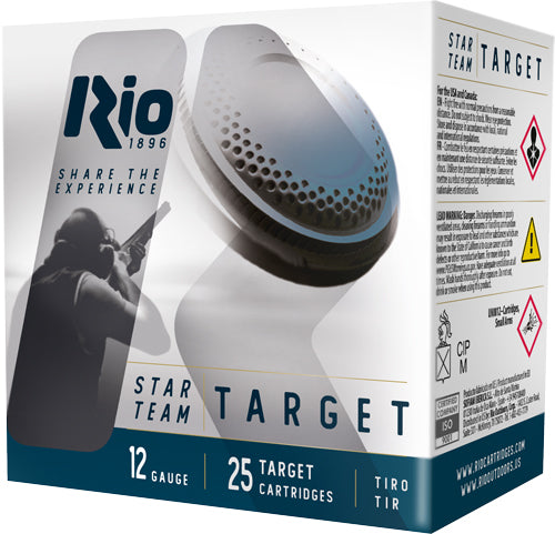 RIO STAR TEAM 12GA 2.75" 1OZ #8 1200FPS 250RD CASE
