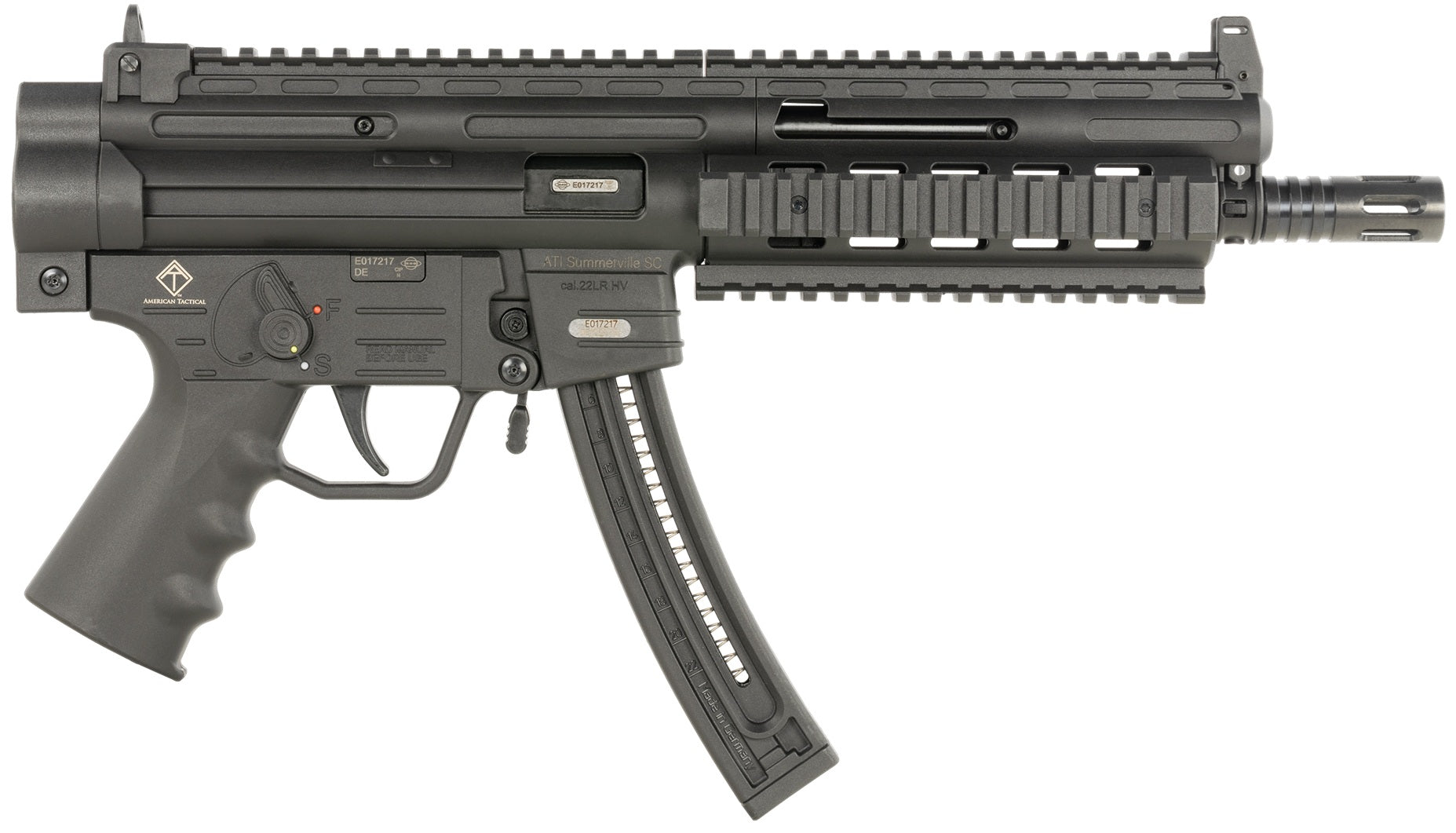 GSG-16 PISTOL 22LR BK 22+1 9"#