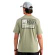 Huk Born Wave Short Sleeve Shirt Seagrass XL