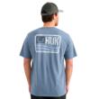 Huk Born Wave Short Sleeve Shirt Stormy Blue XL