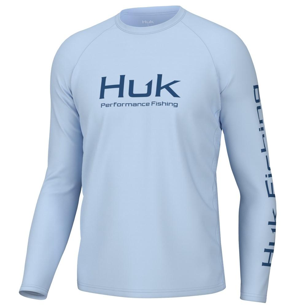 Huk Performance Pursuit Vented Long Sleeve Shirt Ice Water XL