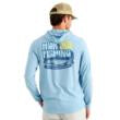 Huk Drift Long Sleeve Hoodie Shipyard Heather S