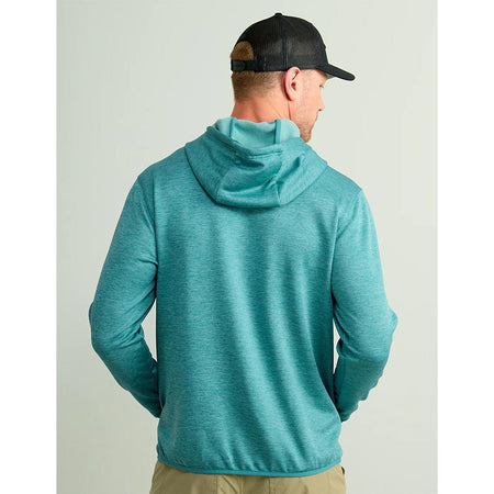 Huk Huk'd Up Performance Fleece Hooded Sweatshirt Storm Blue Heather S
