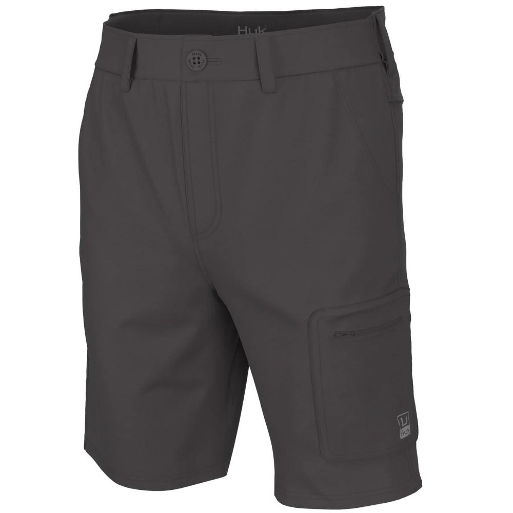 Huk Next Level Iron 10.5" Quick-Dry Fishing Shorts Size S