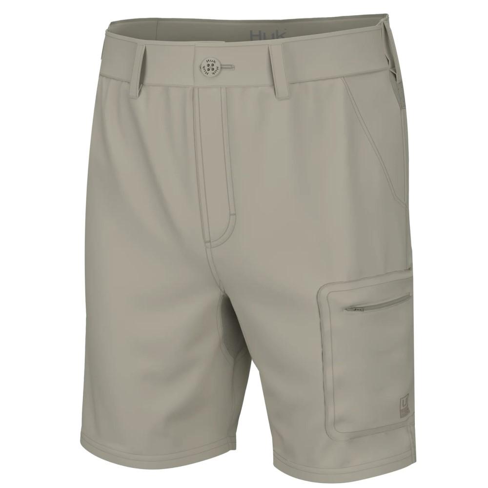 Huk Next Level Quick-Dry Shorts Khaki 2XL