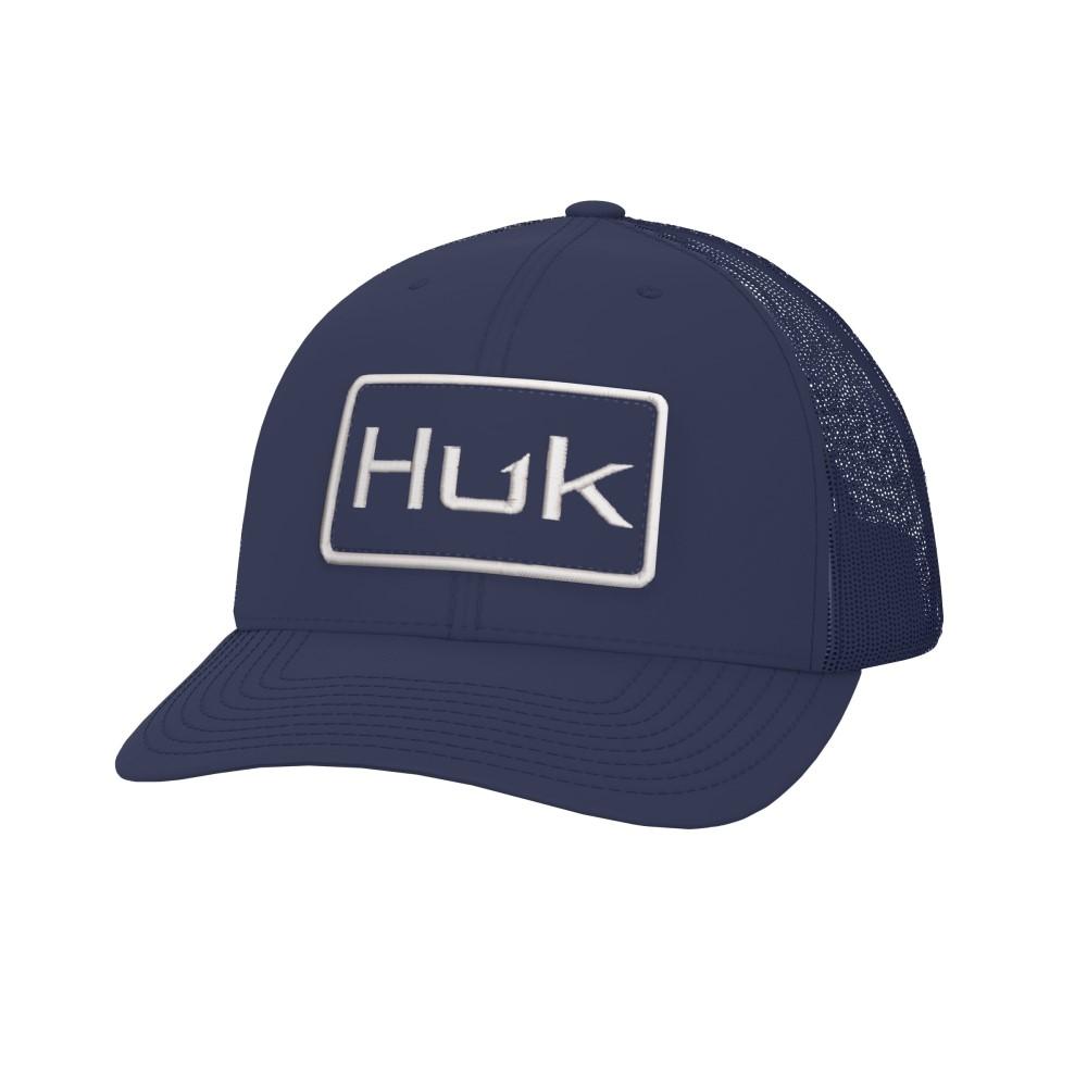 Huk Performance Logo Trucker Hat Naval Academy
