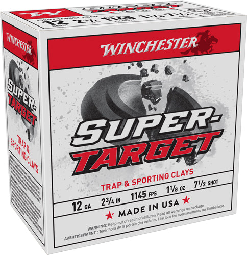 Winchester TRGT127   12 Gauge  1-1/8oz 7.5 Shot 1145 FPS. 020892016248
