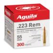 Aguila .223 Remington Target & Range 55 grain Full Metal Jacket ammunition