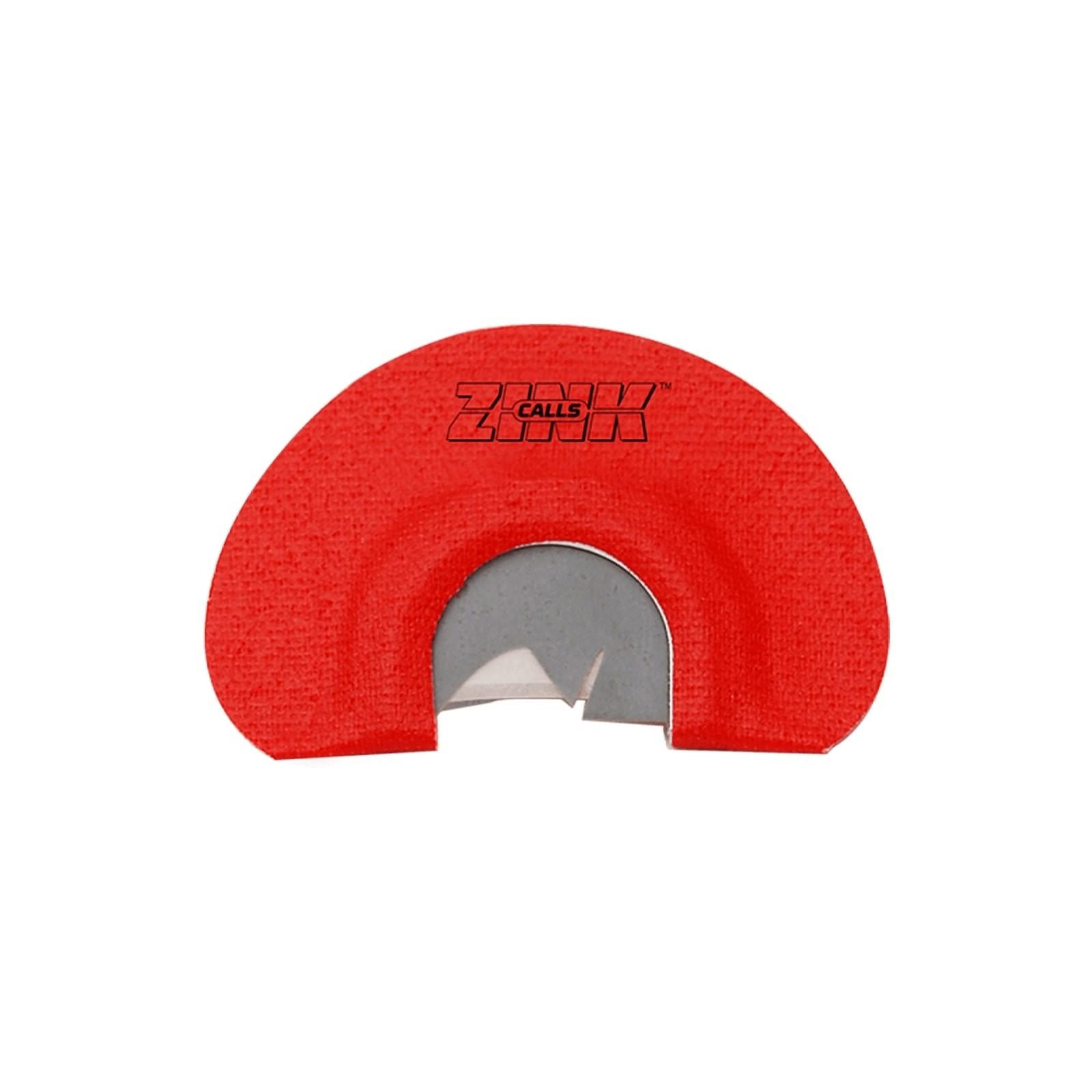 Zink Signature Series V-Notch Red Turkey Diaphragm Mouth Call Heavy Latex