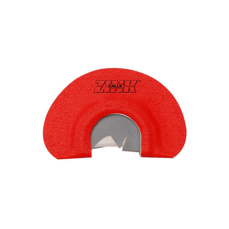 Zink Signature Series V-Notch Red Turkey Diaphragm Mouth Call Heavy Latex