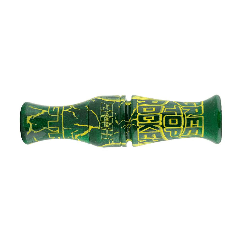 Zink Green Top Rocker Mallard Duck Mouth Call Green Envy