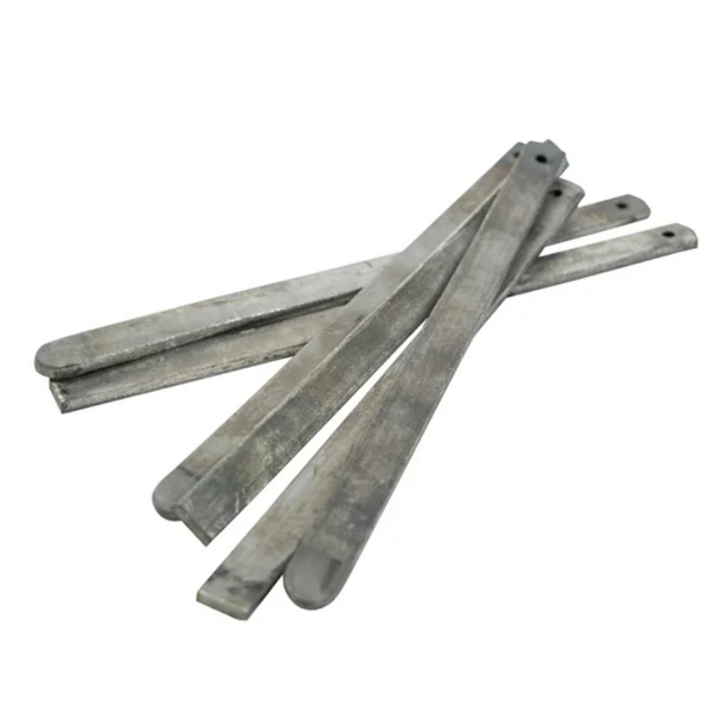 Zink Weedless Lead Strap Weights 4 oz Pack of 6