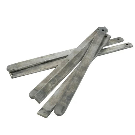 Zink Weedless Lead Strap Weights 4 oz Pack of 6