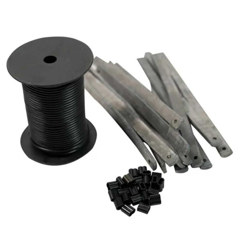 Zink 200' PVC Decoy Rigging Kit with Strap Weights and Line Crimps