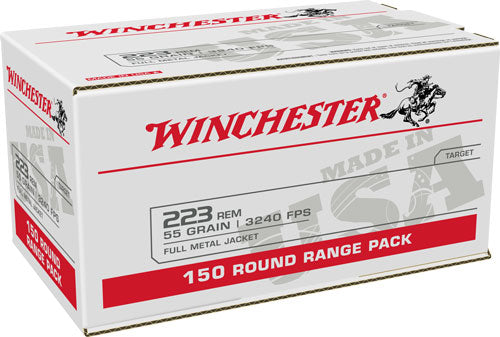 Winchester .223 Remington USA 55 grain Full Metal Jacket ammunition