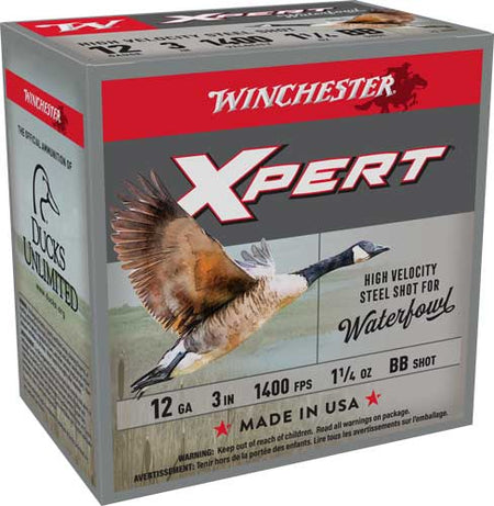 Winchester WEX123HBB Super X Xpert 12 Gauge 3" 1-1/4oz BB 1400 fps 020892015432