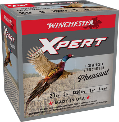 Winchester WEXP2034 Xpert Pheasant 20 Gauge 3" 1oz 4 Shot 1330 fps 020892027060