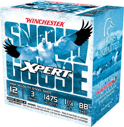 Winchester WXS123BB Xpert Snow Goose 12 Gauge 3" 1-1/4oz BB 1475 fps 020892024663