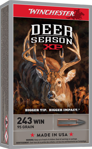 Winchester Deer Season XP Extreme Point 95 Grain .243 Winchester 3100 fps 020892221475