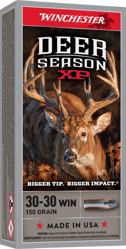 Winchester Deer Season XP Extreme Point 150 Grain .30-30 Winchester 2390 fps 020892222458