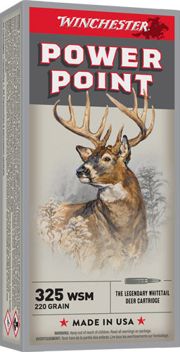 Winchester Super X Power-Point 220 Grain .325 WSM 2840 fps 020892214934