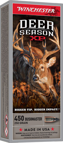 Winchester Deer Season XP Extreme Point 250 Grain .450 Bushmaster 2200 fps 020892224520