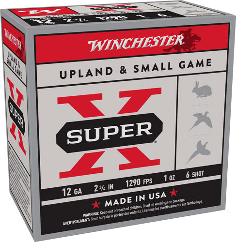 Winchester XU126   12 Gauge 2.75"  6 Shot 1290 FPS. 020892013247