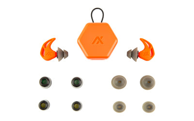 AXIL X20 Red Hearing Protection Earplugs Multiple Tips and Carry Case X20-RED
