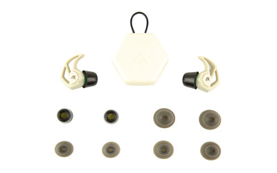 AXIL X30i Bone White Hearing Protection Earplugs Open/Closed Mode X30I-BONE