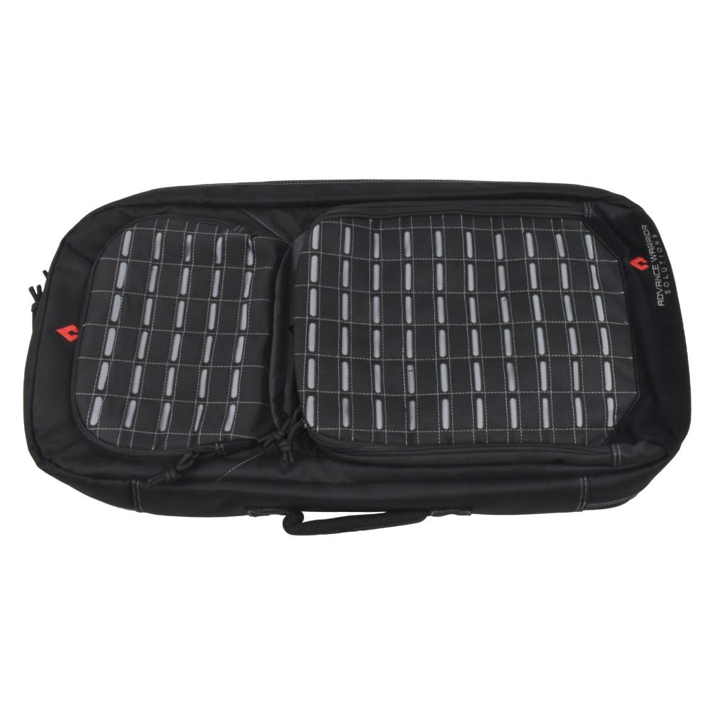 Advance Warrior Solutions FRAME 28" Handgun Rifle Case Backpack Strap Black with Grey