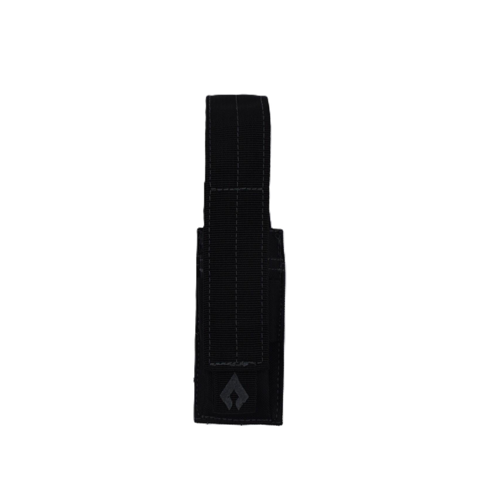 Advance Warrior Single Handgun Mag Pouch Black 600D PVC