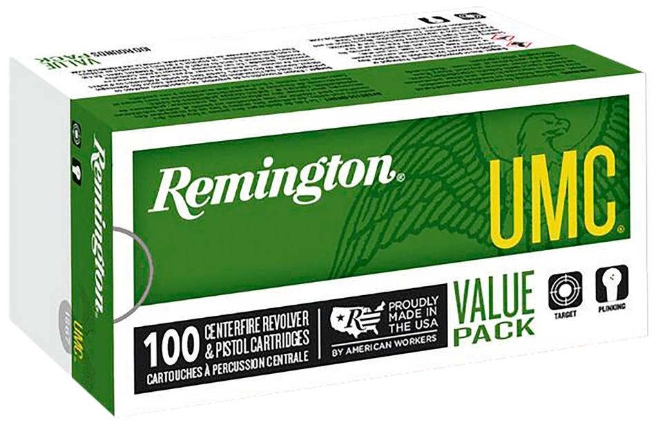 Remington UMC 357 Magnum 125 Grain Semi Jacketed Hollow Point Value Pack 100 Round Box R23970