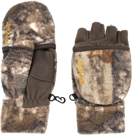 Hot Shot Youth Realtree APX Insulated Pop-Top Mitten S/M