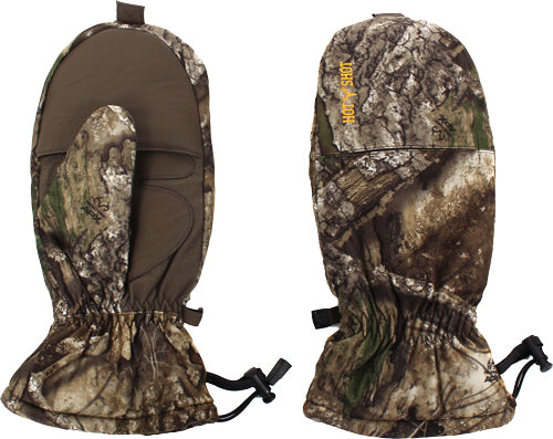 Hot Shot Huntsman HF2 Pop-Top Insulated Mitten Realtree APX XL