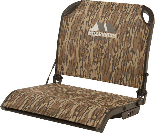 Millennium B100 Boat Seat MO Bottomland Camo with Straps