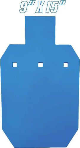BASH AR500 Half-Size Silhouette Shooting Target 9x15 Inch, Half-Inch Thick