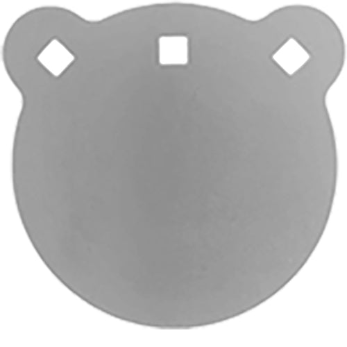 BASH AR550 Round Gong Shooting Target 6" Diameter, Half-Inch Thick